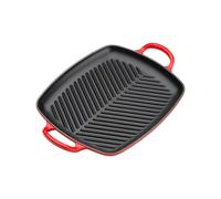 Le Creuset La Fonte émaillée gril 30 cm, rouge cerise