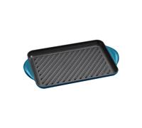 Poele / sauteuse Le Creuset Gril rectangulaire en fonte émaillée 32 x 22 cm Deep Teal