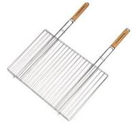 Grille rectangulaire double 54 x 38 cm pour Barbecue G