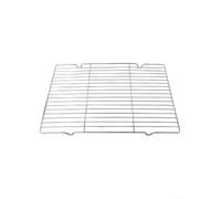 Grille rectangulaire en acier inoxydable pour barbecue, cuisson du pain, séchage des légumes, vidange d'huile, multi-usage (S)