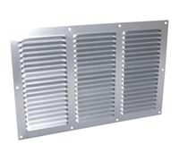 Grille rectangulaire horizontale avec moustiquaire
