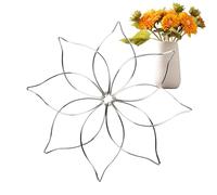 Grille réutilisable pour arrangements - Sturdy Florales, support grenouille, rustique à fleurs en acier, inoxydable portable, 5 pouces fixation | Multipurpose Outdoor Indoor Utility Effortless