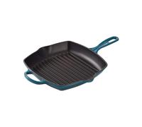 LE CREUSET Skillet carré en fonte émaillée 26 x 26 cm Deep Teal