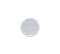 Grille Ronde à Clipser Auto Ajustable ø175mm Blanc - Autogyre