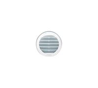 Grille Ronde à Encastrer Avec Mousti. D.130mm 70cm² Blc Sach - Autogyre