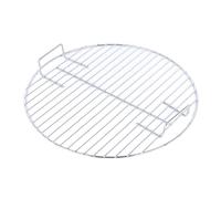Grille de Barbecue Ronde en Acier chromé, diamètre 43,5 cm, Compatible avec Tom 345470 Brighton et Tom 317470 EL Paso, Facile à Nettoyer, poignées latérales, SOMAGIC