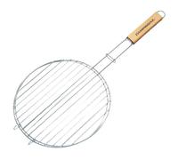 Campingaz Grille de barbecue ronde double Ø 40 cm – Manche en bois