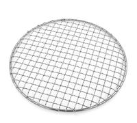 Grille Ronde En Acier Inoxydable, Filet De Barbecue Polyvalent, Grille Ronde En Fil Métallique Pour Cuisson Au Four Ou Au Barbecue (Dia 25 cm)