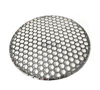 Grille ronde pour barbecue au charbon de bois,grille en acier inoxydable 304,qualité alimentaire,trous cellulaires,filet à mailles,HQ GM01 - Type 85CM Diameter