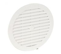 Grille ronde pour tuyau fibre-ciment avec moustiquaire PVC diamètre 100mm BC110