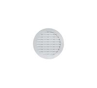 Grille ronde tuyaux - Diametre : 125 - Diam Ext : 148 - Moustiquaire : Oui - NICOLL
