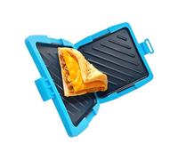 Grille-Sandwich - Préparateur De Sandwichs Portable - Presse pour Préparer des Snacks Grillés comme des Croque-Monsieur au Petit-Déjeuner