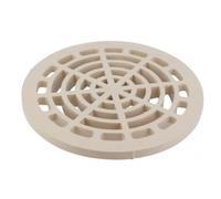 Grille seule 185 mm pour siphon de cour NICOLL SCP11S, coloris sable