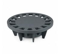 Grille siphon 230 mm pour de cours NICOLL 250x250, gris foncé