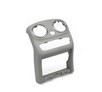 Grille Sortie Climatisation Pour BENZ Pour Classe C Pour W205 Berline Coupé 2014 2015-2023 Voiture Console Centrale Arrière Évent Arrière Cadre Extérieur Garniture Couverture(-Model B Light Gray)