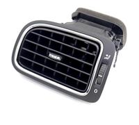 Grille Sortie Climatisation pour Polo 2011 2012 2013 6RD819728 6RD 819 728 Noir Mat Tableau De Bord Central Sortie d'air Centrale(La Gauche)