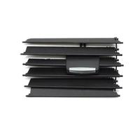Grille sortie d'air Compatible Avec BMW Pour X3 F25 2011-2017 LHD RHD Voiture Avant Gauche Droite Milieu Climatisation Centrale Grille D'aération Sortie Onglet Clip Réparation(Middle Left)