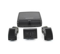 Grille tableau bord Grille ventilation centrale arrière gauche/droite Pour Skoda pour Octavia 2 A5 pour MK2 RS 1ZD820951 1ZD819203 Aérateurs climatisation(Central)