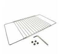 Herzberg Grille universelle pour four HG03213 – Réglable 60 cm, circulation optimale, haute qualité