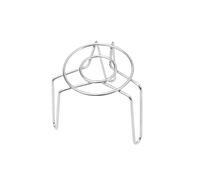 Grille Vapeur 1/2 pièces Ultra Mini Panier à Vapeur en Acier Inoxydable Compact 304 Support de Cuisson la for Les Repas Tasse Thermos Petit Pot(L)