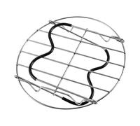 Grille Vapeur pour Marmite et Cocotte 19,5 cm Dessous-De-Plat Rond Pliable | Insert Grille Vapeur Pour autocuiseurs électriques, marmites, poêles, cuisine et restaurant