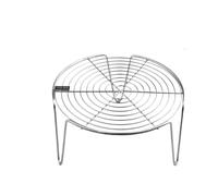 Grille Vapeur Support à Vapeur en Acier Inoxydable, Pot Multifonction, Plateau de Cuisson la, boulettes, œufs, Support Gril, Vaisselle Cuisine, ustensiles(B-22cm)
