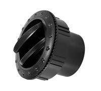 Grille Ventilation 60MM Universel Voiture Évent Tableau De Bord Climatisation Déflecteur Bouton Type Rotation Sortie D'air Pour Camping-car RVs Bus Yachts Grille Climatisation Voiture(Noir)