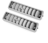 Grille Ventilation 7842A069HA Pour Pajero V93 V97, Sortie D'aération De Climatisation Toit Intérieur Voiture, Accessoires Remplacement Sortie Climatiseur Voiture(2 pcs)