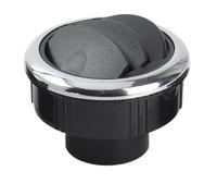 Grille Ventilation 80mm Universel Voiture Évent Avant Tableau Bord Débit D'air Climatisation Déflecteur Bouton Rotation Sortie Pour Camping-car Caravane RV Grille Climatisation Voiture(80MM 46MM)