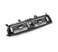 Grille Ventilation Chromée En Fibre Carbone Pour BMW Série 5 F10 F11 520 525 528 530 535 Conduite À Gauche/droite Air Climatiseur Sortie Grille(Central)