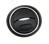 Grille Ventilation Compatible Avec Ford Pour S-Max 2006-2015 Grille D'aération De Tableau De Bord Ronde Pour Climatisation 6M21U018B09ADW 6M21U018B09AF3YYW