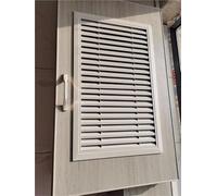 grille ventilation Couvercle D'évent De Retour, Couvercles De Registre De Grille D'air Avec Cadre En Aluminium Pour Plafond Mural Latéral(35x90cm/14x36in)