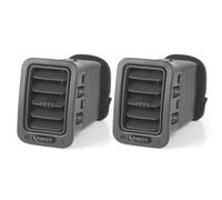 Grille ventilation d’air Pour Chevy Pour Silverado 1500 2000-2006 15176085 Sortie D'aération A/C Tableau Bord Automatique Climatisation Évent(2pcs grey)