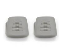 Grille Ventilation Garniture De Microphone Toit Intérieur Voiture 51447212595 Pour BMW F20 F22 F30 F32 F07 F10 F15 F16 F25 F49 G30 G01 G05 Sortie Climatiseur Voiture(Gray 2pcs)
