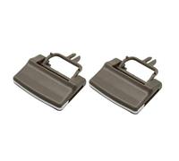 Grille Ventilation Grille De Ventilation Centrale Du Tableau Bord Clips Fixation Pour Mercedes Pour Benz W164 Classe M ML GL ML300 ML450 2005-2012 Air Climatiseur Sortie(Brown Slider 2pcs)