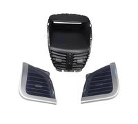 Grille Ventilation Pour Peugeot 207 2009-2013, Les Bouches De Climatisation Automobile S'adaptent À La Sortie D'air Centrale Couvercle Grille Ventilation(Régler)