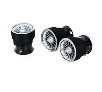 Grille ventilation voiture Évents Sortie D'air Turbine Climatisation Tableau Bord Voiture Lumière Ambiante Pour Pour 2015 - 2021