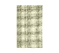 Grille verte minimaliste sur drapeaux beige doux pour maison de cour, 9,1 x 1,5 m, bannière de vœux avec œillets, décoration d'intérieur et d'extérieur