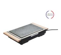 Lagrange Plancha électrique Grill' Pierre Classic bois clair à poser 37x23 cm