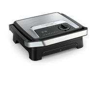 Grille-viande TEFAL GC272D10 inox noir à poser, 29x26 cm