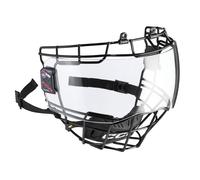 Grille + visière en plexiglas CCM Tacks XF Hybrid Visor Senior S/M