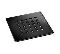 Grille wedi d’écoulement carrée 5.1 pour écoulement en un point noir métallique 676800131