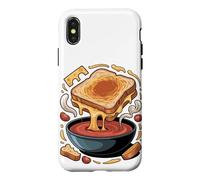 Grilled Cheese and Tomato Soup Comfort Food Coque pour iPhone X/XS