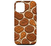 Grilled Meat Feast BBQ Cookout Foodie Humor Art Coque pour iPhone 12/12 Pro