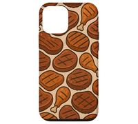 Grilled Meat Feast BBQ Cookout Foodie Humor Art Coque pour iPhone 12 Mini