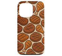 Grilled Meat Feast BBQ Cookout Foodie Humor Art Coque pour iPhone 13 Pro