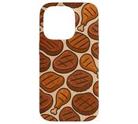 Grilled Meat Feast BBQ Cookout Foodie Humor Art Coque pour iPhone 14 Pro