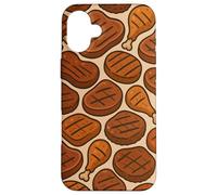 Grilled Meat Feast BBQ Cookout Foodie Humor Art Coque pour iPhone 16 Plus