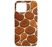 Grilled Meat Feast BBQ Cookout Foodie Humor Art Coque pour iPhone 16 Pro Max