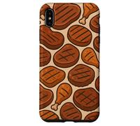 Grilled Meat Feast BBQ Cookout Foodie Humor Art Coque pour iPhone XS Max